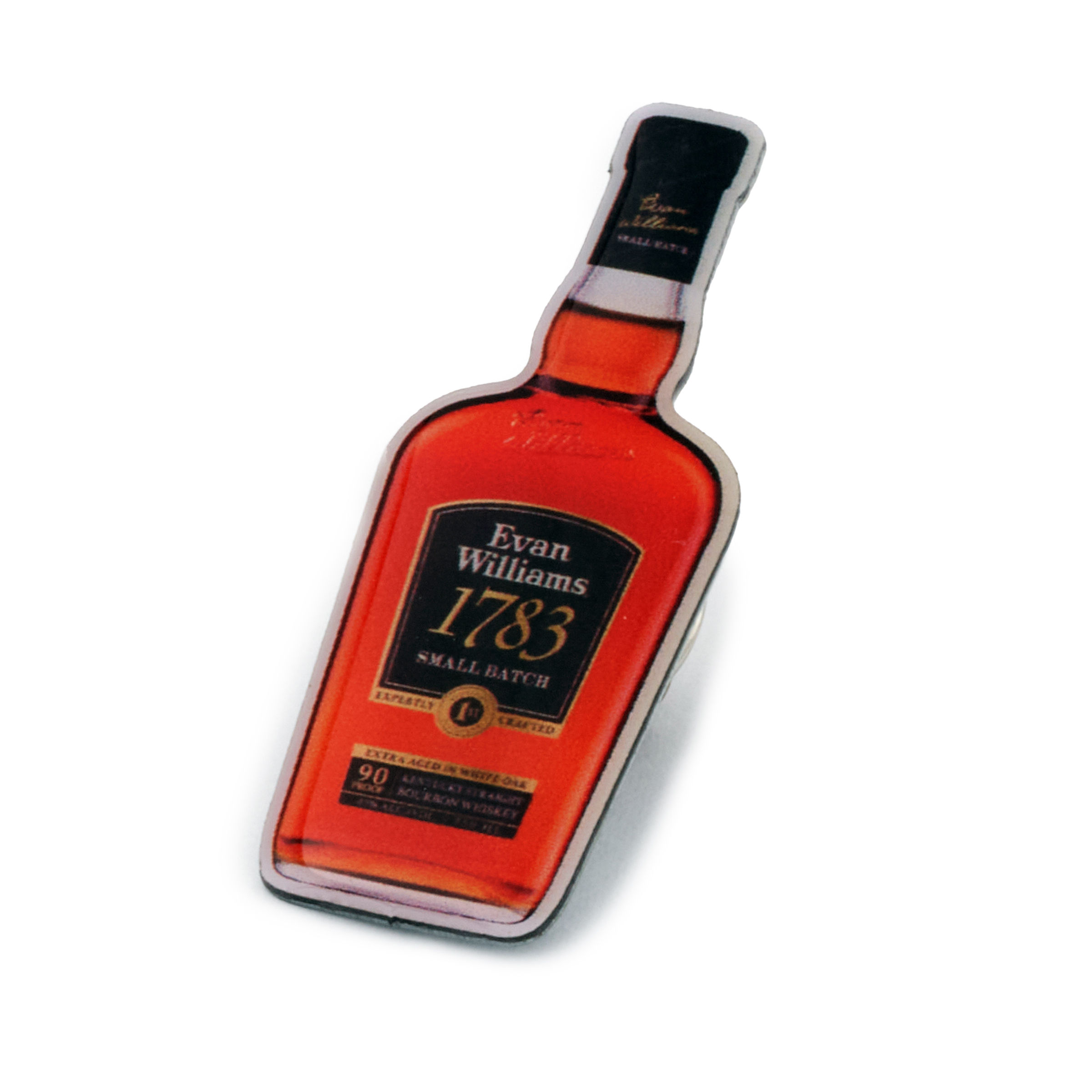 Evan Williams 1783 Bottle Lapel Pin